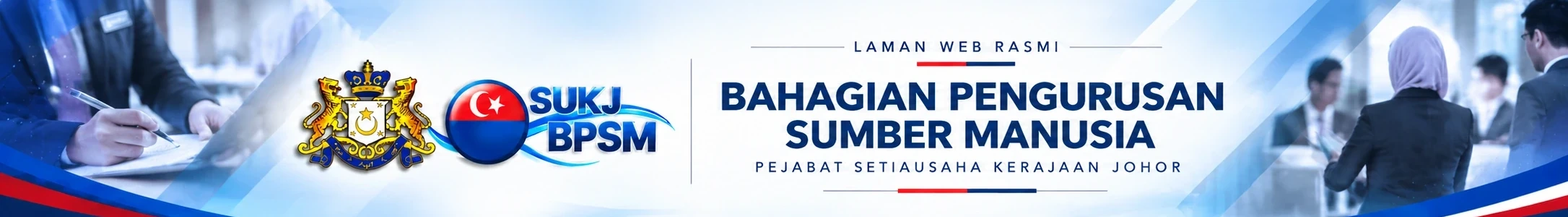Laman Web Rasmi Bahagian Pengurusan Sumber Manusia, Pejabat Setiausaha Kerajaan Johor