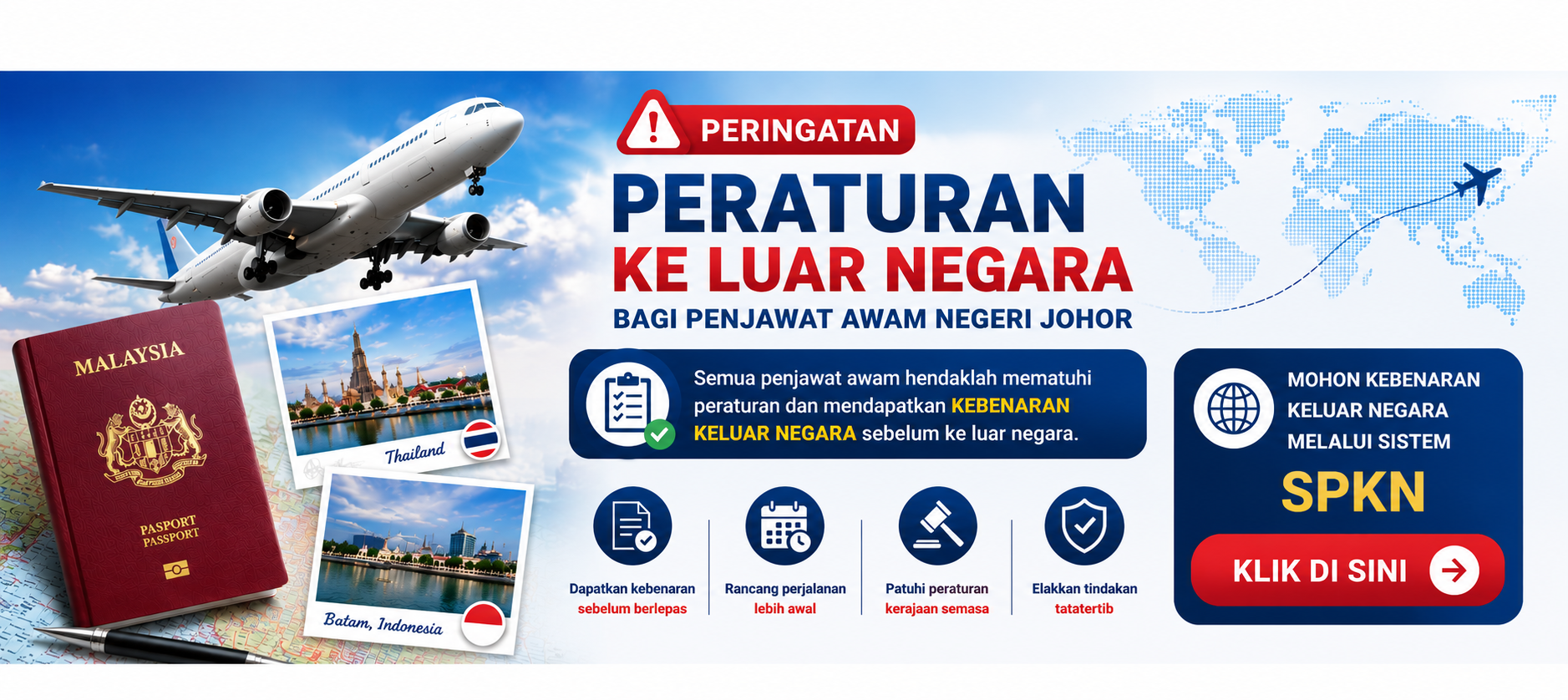 Peringatan Peraturan Ke Luar Negara SPKN